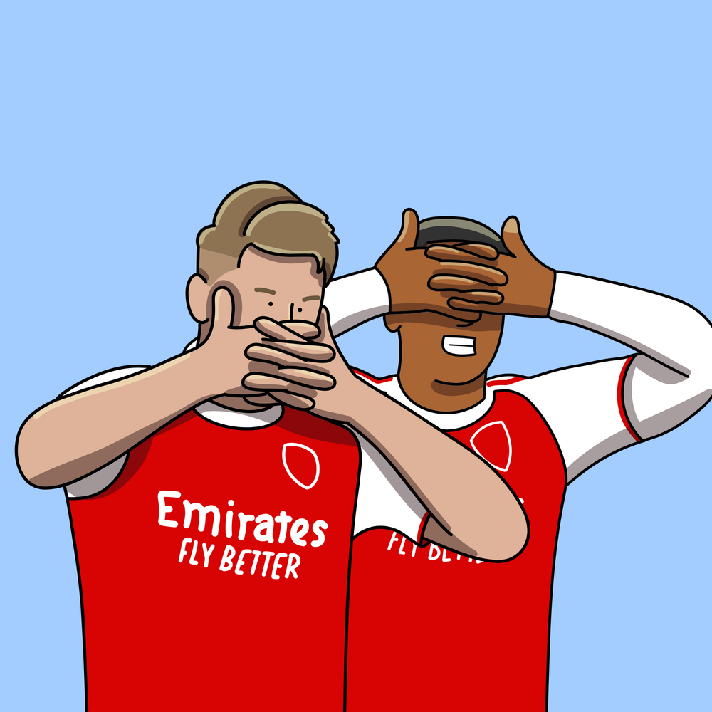 Arsenal Atletico Madrid Poorly Drawn