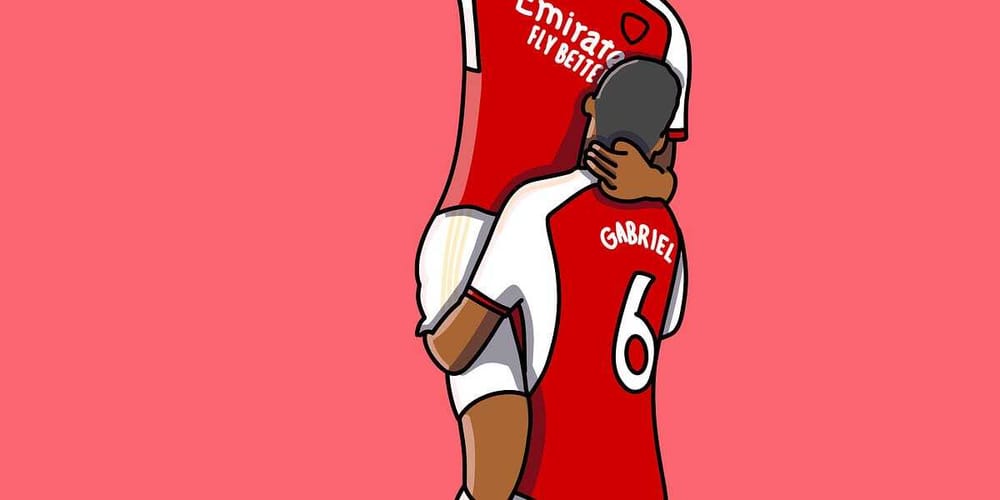 Remember when Martinelli scored off of Ake's face?