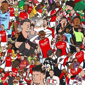 9 years of Poorly Drawn Arsenal