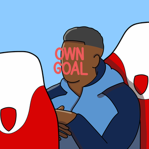Arsenal Brighton Poorly Drawn