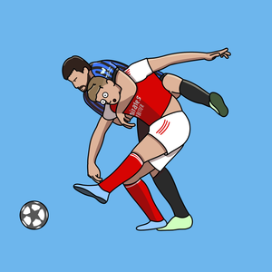 Inter Milan Arsenal Poorly Drawn