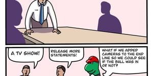Meanwhile at VAR headquarters