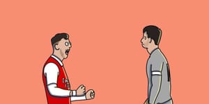 A Poorly Drawn Breakdown of the Chaotic Ending of Arsenal - Bournemouth 