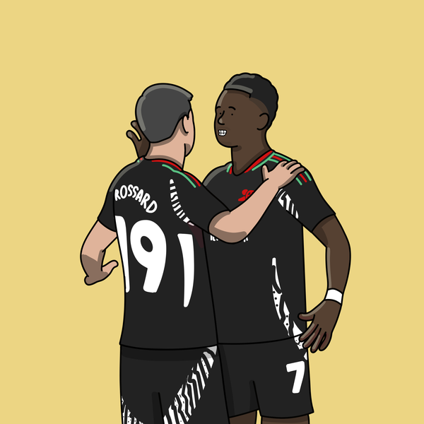 Arsenal West Ham Poorly Drawn