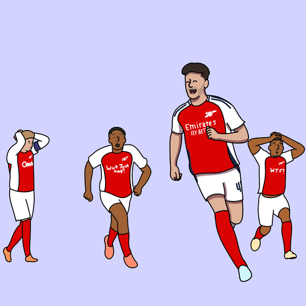 Arsenal Real Madrid Poorly Drawn