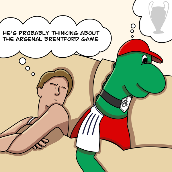 Arsenal Brentford Poorly Drawn