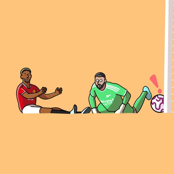 Manchester United Arsenal  Poorly Drawn