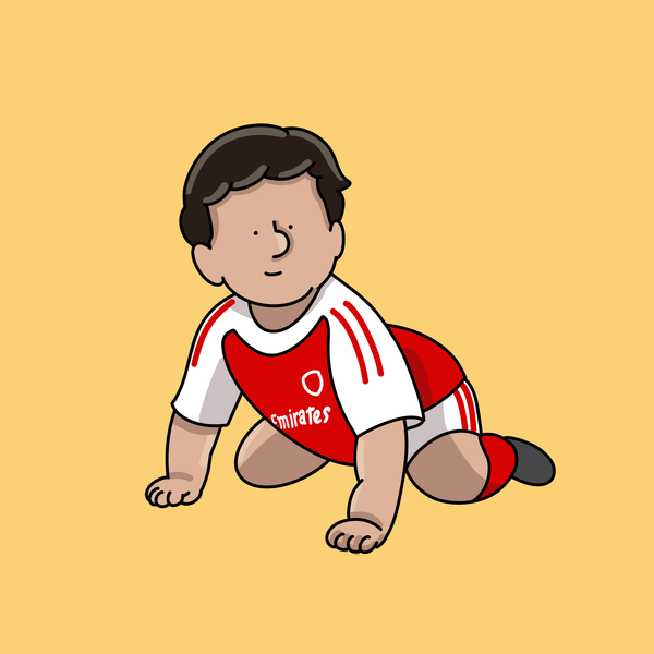 Everton Arsenal Poorly Drawn