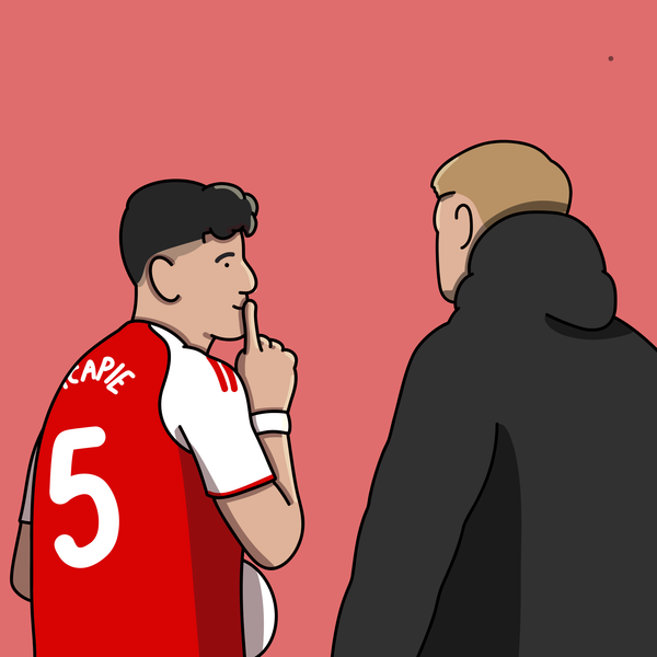 Brighton Arsenal Poorly Drawn